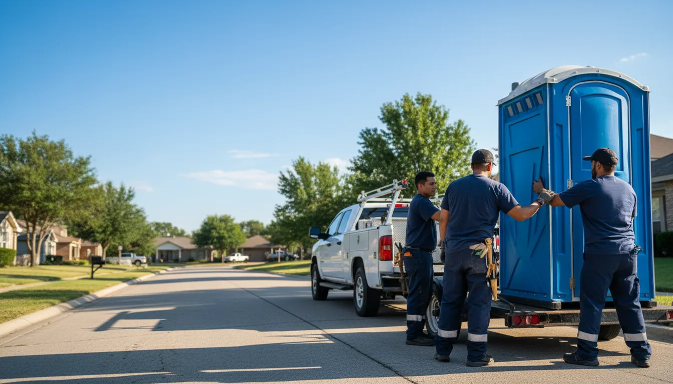 Portable Toilet Rental in Pittsburg, OK near me